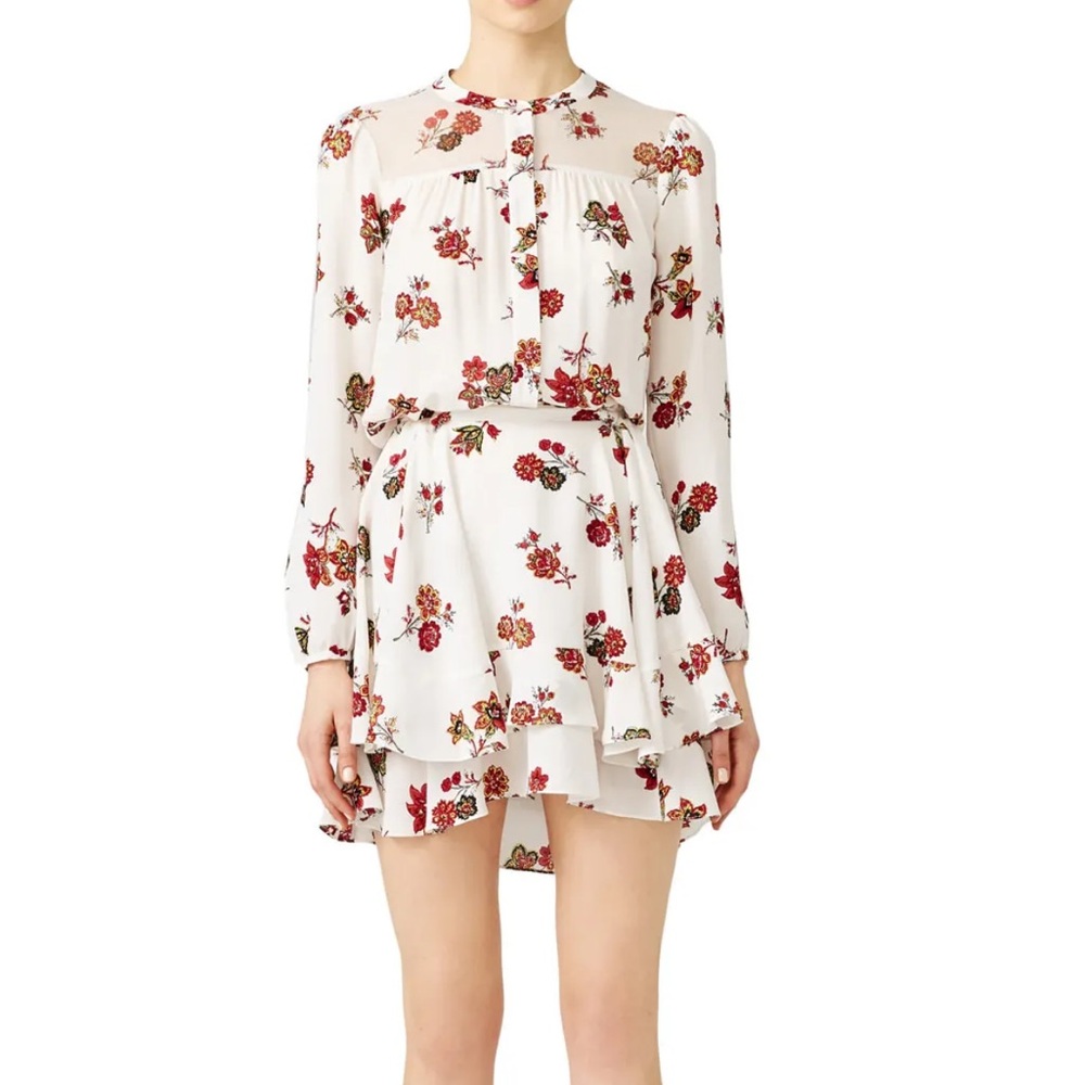 A.L.C. Floral Long Sleeve Dress